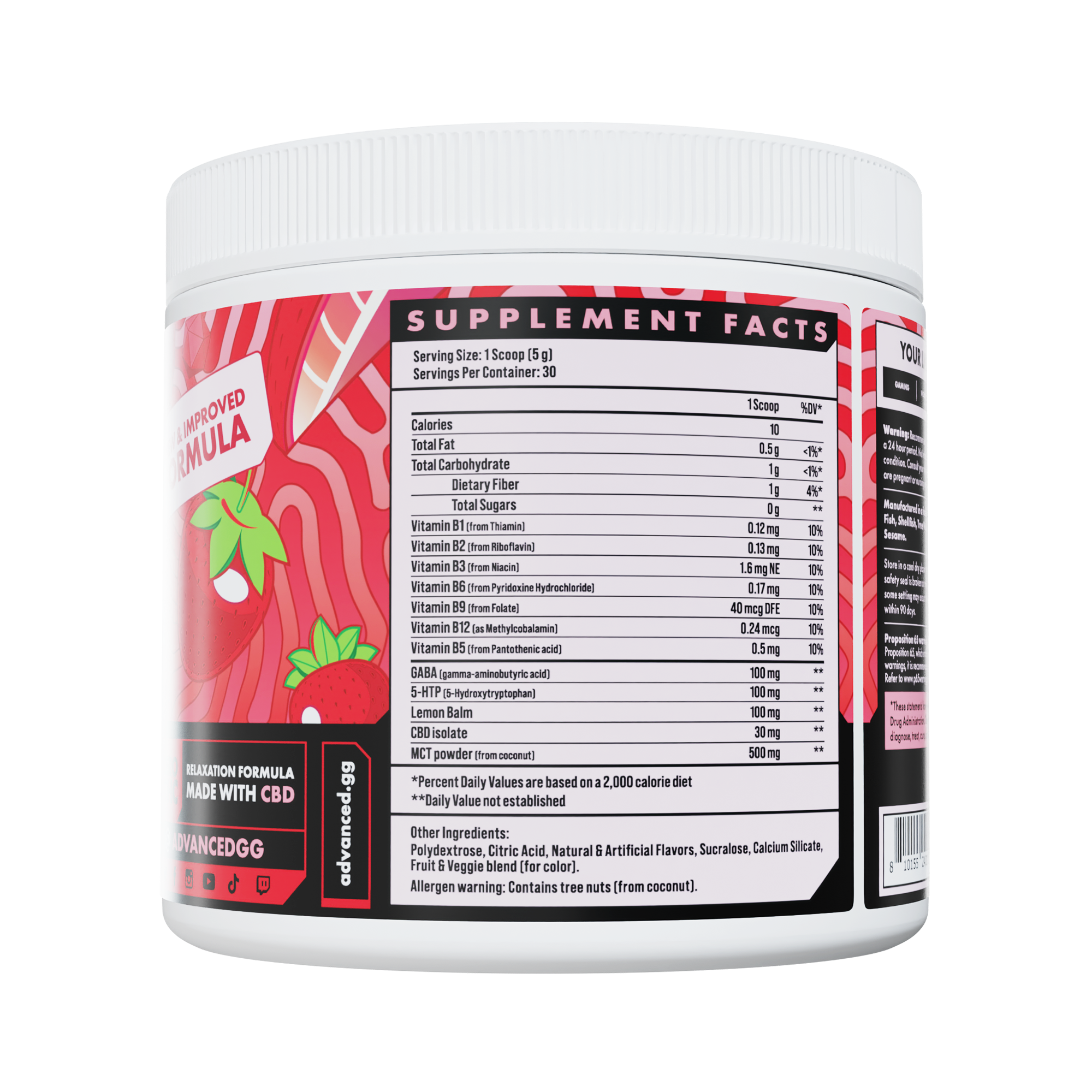 Strawberry - Nootropic CBD