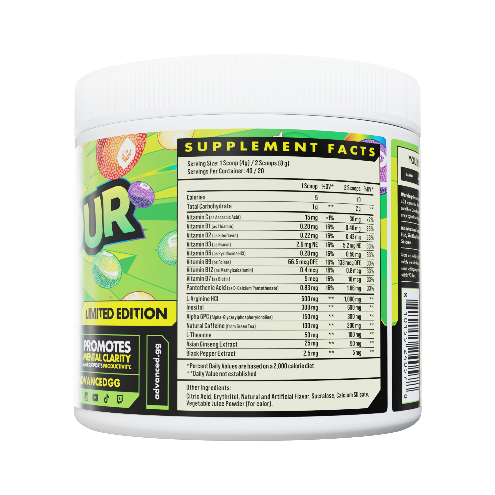 Sour Rainbow Candy